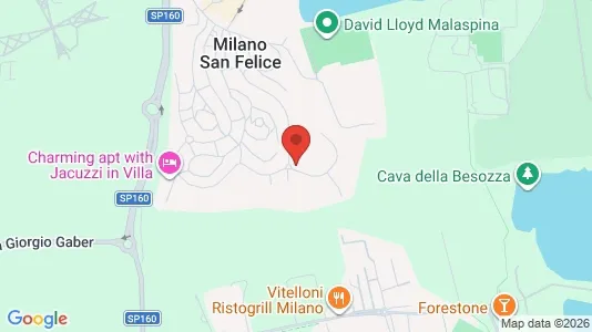 Apartments for rent i Peschiera Borromeo - kort over placeringen