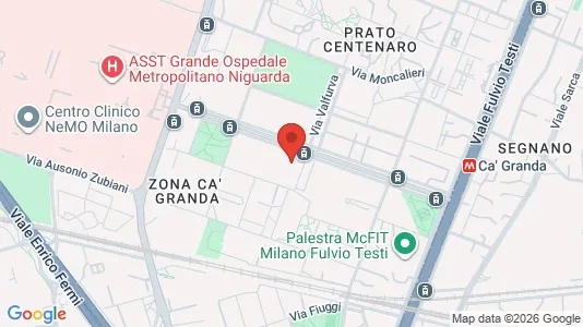 Rooms for rent i Milano Zona 9 - Porta Garibaldi, Niguarda - kort over placeringen