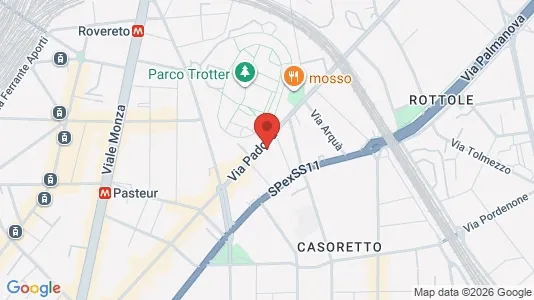 Apartments for rent i Milano Zona 3 - Porta Venezia, Città Studi, Lambrate - kort over placeringen