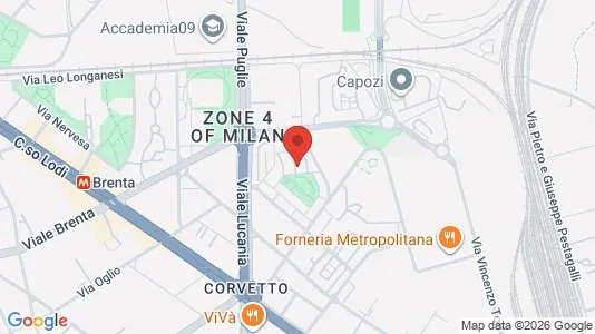 Apartments for rent i Milano Zona 5 - Vigentino, Chiaravalle, Gratosoglio - kort over placeringen