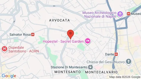 Apartments for rent i Napoli Municipalità 2 - kort over placeringen