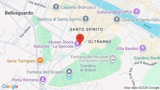 Apartments for rent i Florence - kort over placeringen
