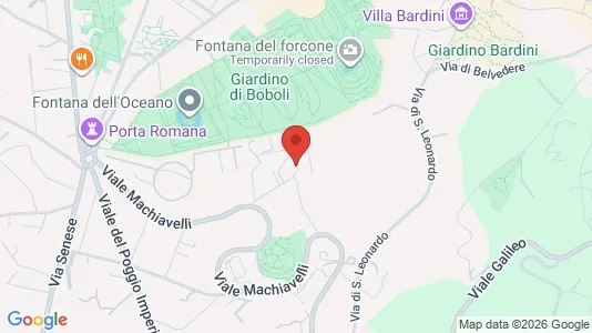 Apartments for rent i Florence - kort over placeringen