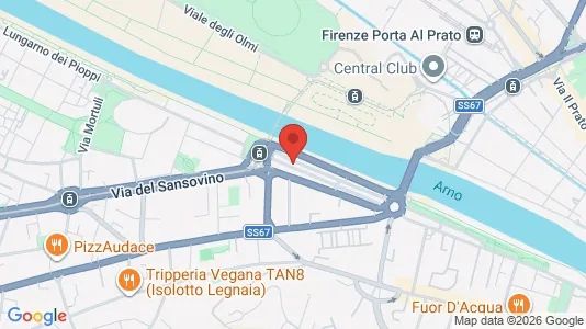 Apartments for rent i Florence - kort over placeringen