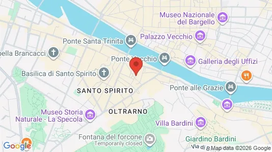 Apartments for rent i Florence - kort over placeringen