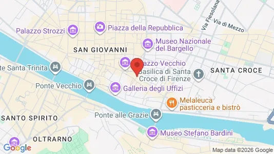Apartments for rent i Florence - kort over placeringen