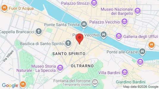 Apartments for rent i Florence - kort over placeringen