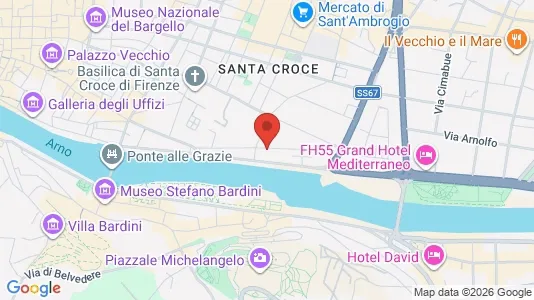 Apartments for rent i Florence - kort over placeringen