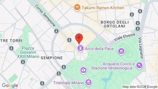 Apartments for rent i Milano Zona 1 - Centro storico - kort over placeringen
