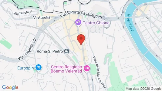 Apartments for rent i Roma Municipio XIII – Aurelia - kort over placeringen
