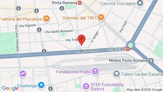 Apartments for rent i Milano Zona 4 - Vittoria, Forlanini - kort over placeringen