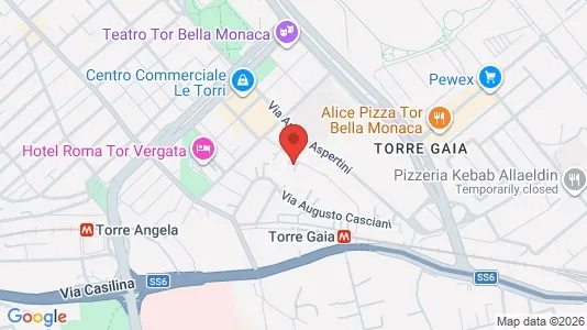 Rooms for rent i Roma Municipio VI – Roma Delle Torri - kort over placeringen