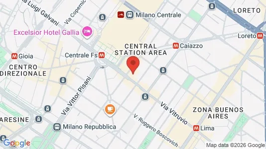Apartments for rent i Milano Zona 2 - Stazione Centrale, Gorla, Turro, Greco, Crescenzago - kort over placeringen