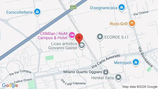 Apartments for rent i Novate Milanese - kort over placeringen