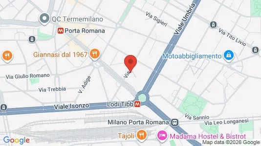 Apartments for rent i Milano Zona 4 - Vittoria, Forlanini - kort over placeringen