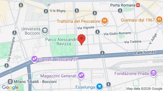 Apartments for rent i Milano Zona 5 - Vigentino, Chiaravalle, Gratosoglio - kort over placeringen