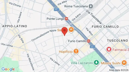 Rooms for rent i Roma Municipio VIII – Appia Antica - kort over placeringen
