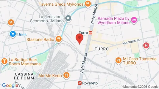 Apartments for rent i Milano Zona 2 - Stazione Centrale, Gorla, Turro, Greco, Crescenzago - kort over placeringen