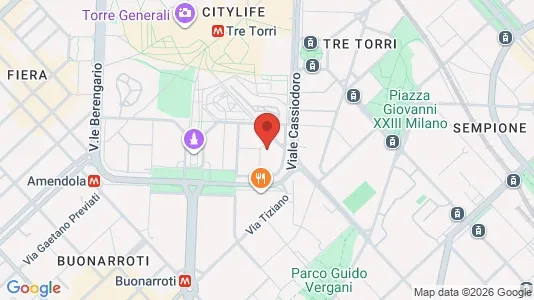 Apartments for rent i Milano Zona 1 - Centro storico - kort over placeringen