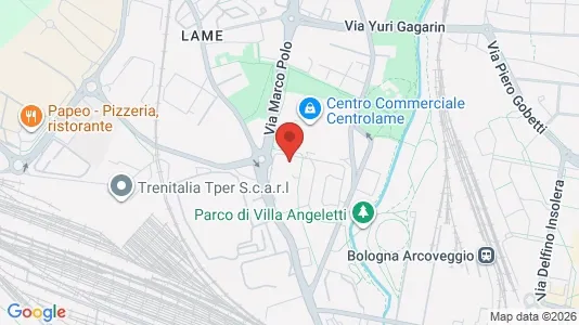 Rooms for rent i Bologna - kort over placeringen