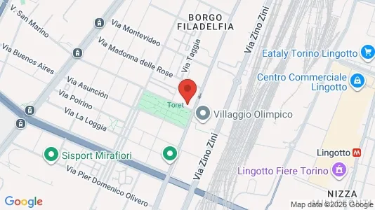Rooms for rent i Turin - kort over placeringen