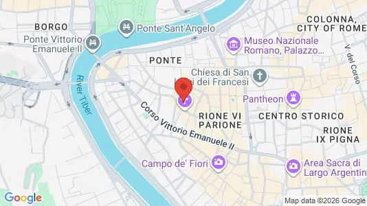 Apartments for rent i Roma Municipio I – Centro Storico - kort over placeringen