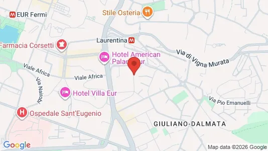 Rooms for rent i Roma Municipio IX – EUR - kort over placeringen