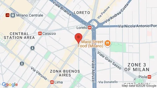 Apartments for rent i Milano Zona 2 - Stazione Centrale, Gorla, Turro, Greco, Crescenzago - kort over placeringen