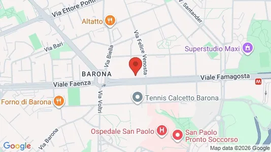 Apartments for rent i Milano Zona 5 - Vigentino, Chiaravalle, Gratosoglio - kort over placeringen