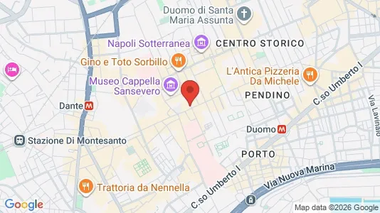 Apartments for rent i Napoli Municipalità 2 - kort over placeringen