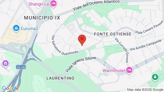 Apartments for rent i Roma Municipio IX – EUR - kort over placeringen