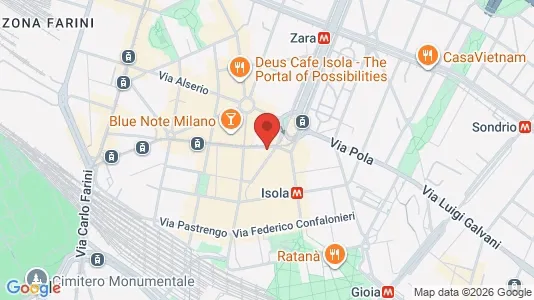 Apartments for rent i Milano Zona 9 - Porta Garibaldi, Niguarda - kort over placeringen