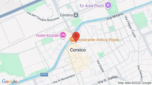 Apartments for rent i Corsico - kort over placeringen