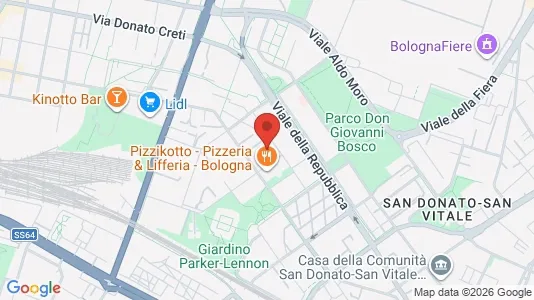 Rooms for rent i Bologna - kort over placeringen