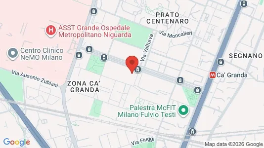 Rooms for rent i Milano Zona 9 - Porta Garibaldi, Niguarda - kort over placeringen