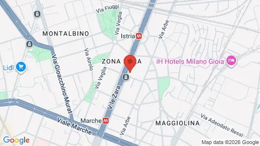 Apartments for rent i Milano Zona 2 - Stazione Centrale, Gorla, Turro, Greco, Crescenzago - kort over placeringen