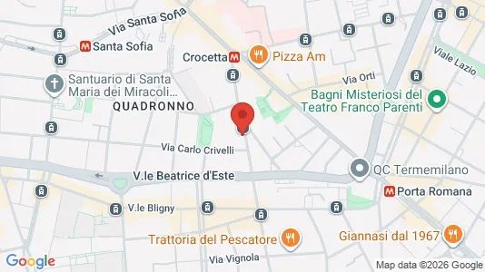 Apartments for rent i Milano Zona 1 - Centro storico - kort over placeringen