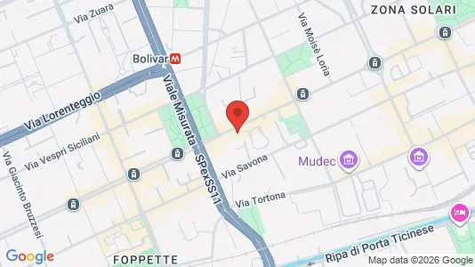 Apartments for rent i Milano Zona 6 - Barona, Lorenteggio - kort over placeringen