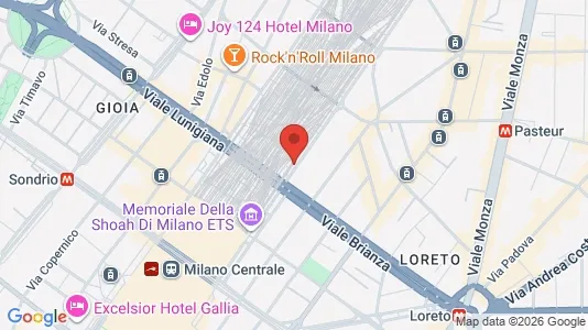 Apartments for rent i Milano Zona 2 - Stazione Centrale, Gorla, Turro, Greco, Crescenzago - kort over placeringen