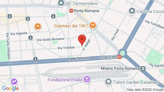Apartments for rent i Milano Zona 4 - Vittoria, Forlanini - kort over placeringen