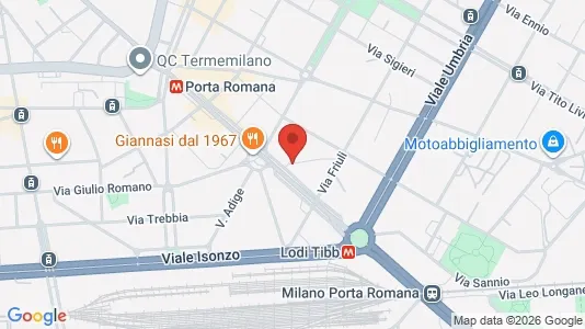 Apartments for rent i Milano Zona 4 - Vittoria, Forlanini - kort over placeringen