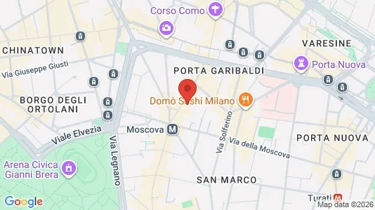 Apartments for rent i Milano Zona 1 - Centro storico - kort over placeringen