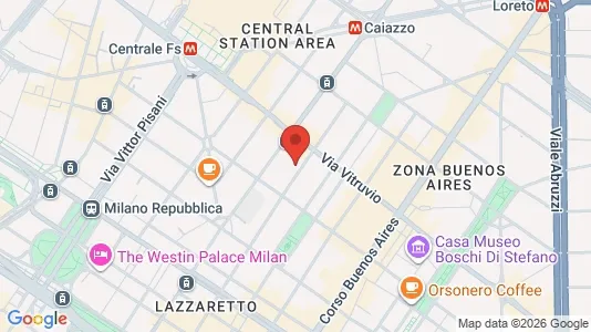 Apartments for rent i Milano Zona 2 - Stazione Centrale, Gorla, Turro, Greco, Crescenzago - kort over placeringen