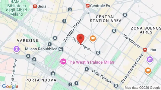 Apartments for rent i Milano Zona 2 - Stazione Centrale, Gorla, Turro, Greco, Crescenzago - kort over placeringen