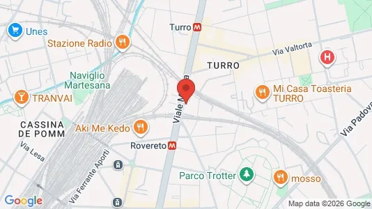 Apartments for rent i Milano Zona 2 - Stazione Centrale, Gorla, Turro, Greco, Crescenzago - kort over placeringen