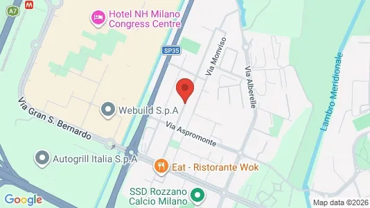 Apartments for rent i Rozzano - kort over placeringen