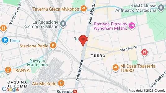 Apartments for rent i Milano Zona 2 - Stazione Centrale, Gorla, Turro, Greco, Crescenzago - kort over placeringen
