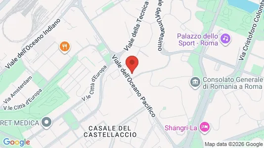 Apartments for rent i Roma Municipio IX – EUR - kort over placeringen