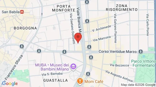 Apartments for rent i Milano Zona 1 - Centro storico - kort over placeringen