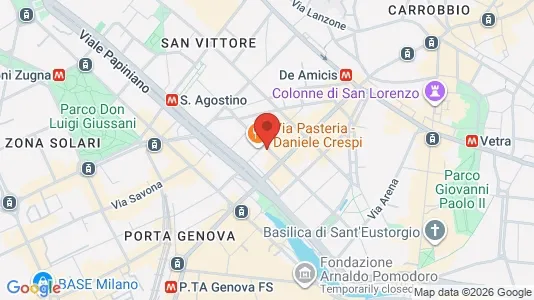 Apartments for rent i Milano Zona 1 - Centro storico - kort over placeringen